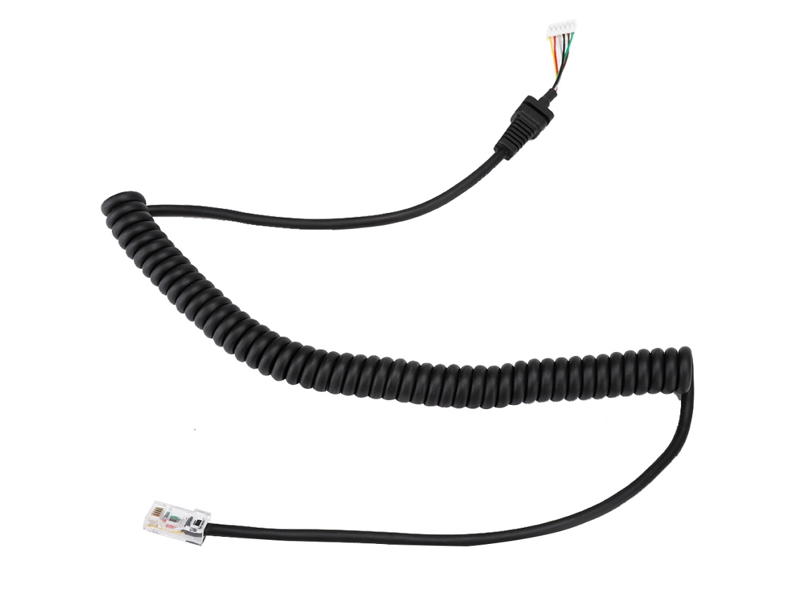 Microfone Com Fio Speaker Mic 8900r Durável Cabo De Reposição Para Yaesu