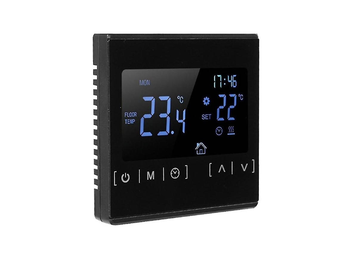 Lurelia Termostato De Tela Sensível Ao Toque Lcd Programável Sistema De Aquecimento De Piso Elétrico