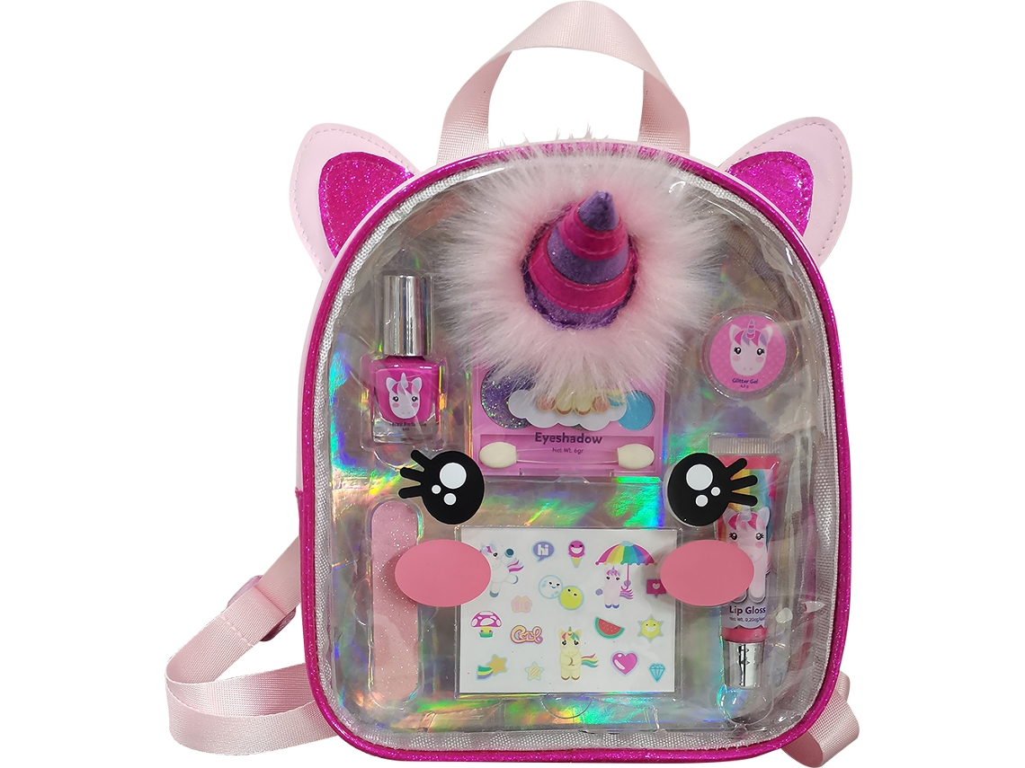Conjunto de Maquilhagem SWEET DREAMS &amp; Friends com Mochila Unicornio Kl11214