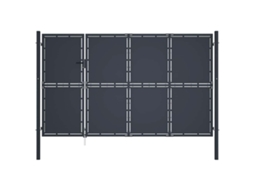 Fence Gate, Fence Gates Vidaxl Antracite Aço (350 X 175 Cm)