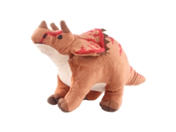 Ats brinquedo de Pelúcia Triceratsops Macio Cartoon Multifuncional para Crianças Estimulação Brinquedo de Pelúcia Triceratsops