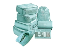 2026 8 Bolsas Organizadoras de Viaje Impermeables para Ropa, Zapatos Y Accesorios Mochila Y Maleta