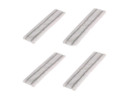 Conjunto De 4 Panos De Microfibra De 7cm X 27,5cm Para Lavadora De Janelas Karcher Wv1, Wv50 E Wv75. Duráveis E Práticos._glo