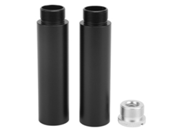 2pcs Mic Holder Extension Rod Set Adjustable Length Durable Microphone Holder Upgrade Parts LAXISCREED