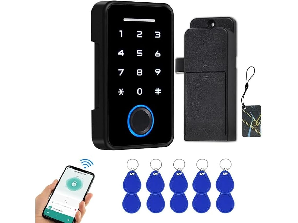 Fechadura De Móveis Com Impressão Digital E Rfid