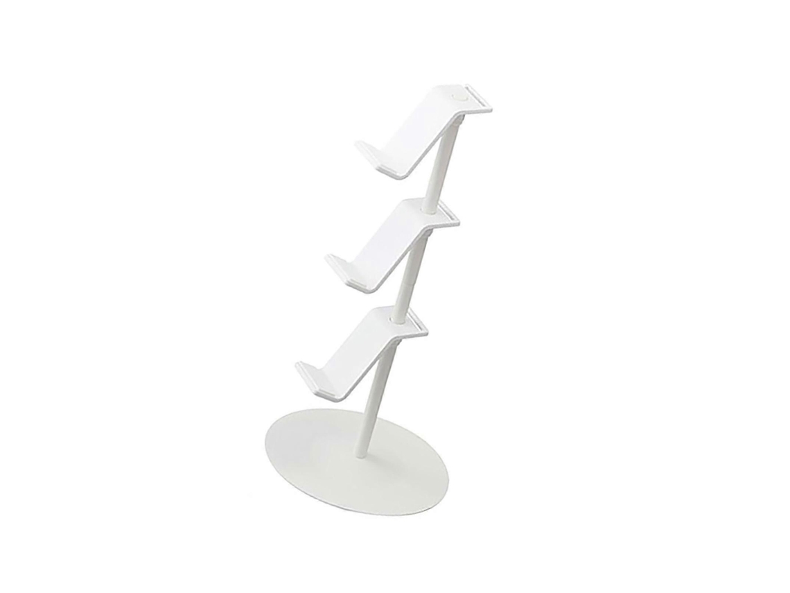 Suporte De Armazenamento De 3 Camadas Para Controles De Jogos, Com Suporte Vazado Para Fones De Ouvido E Consoles De Jogos Para Xbox, Branco. Hengjian