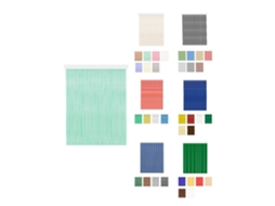 Cortinas De Exterior Impermeables – Cortinas Antimoscas Para Terrazas Y Porche Desire - Verde 90 X 240 Cm