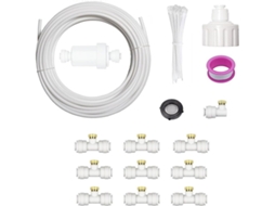 Kit De Mangueira Jardim Com Spray Refrescante 32 Polegadas (8 Pés)