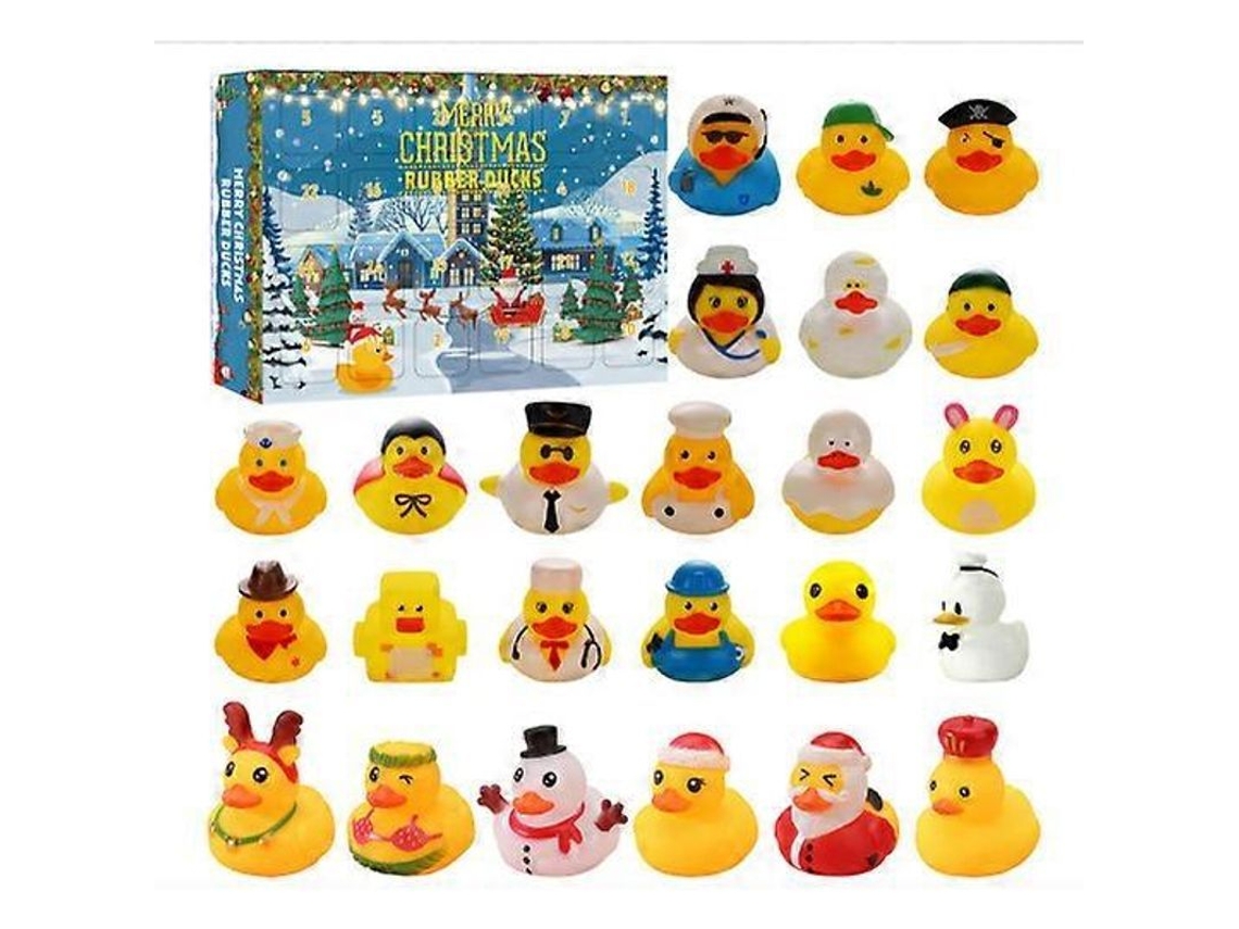 Calendário de Advento de Natal 2025 com 24 Brinquedos Surpresa Caixa Cega Diy