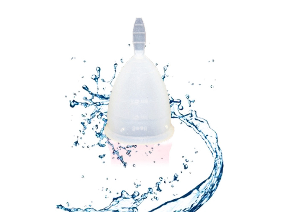 Coletor Menstrual Silicone Médico Sem Vazamento