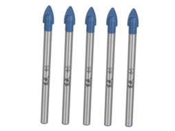 Conjunto De 5 Brocas Para Azulejo E Vidro, Abridor De Furos Para Cerâmica, Ferramenta De Perfuração