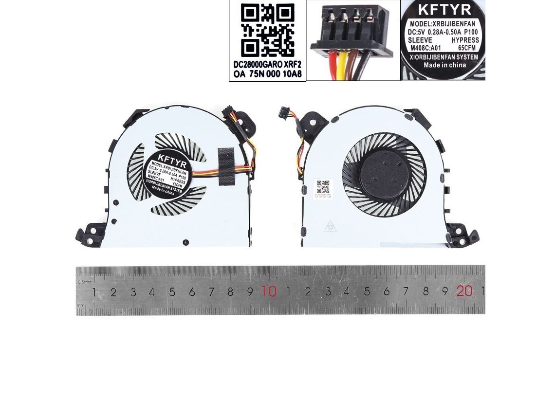 Ventilador para laptop Lenovo L340 L340 15API Flar L3 15iml05 compatível com alta qualidade de impressão