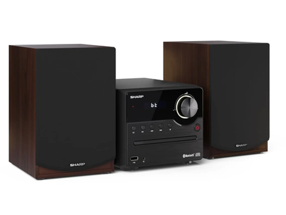 Sharp Xl-B512Br Aparelhagem de Som Micro Sistema de Áudio 45 W Castanho