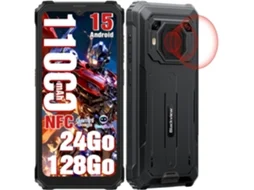 Smartphone BLACKVIEW BV6200 Plus  (6.56'' - 24 GB - 128 GB - Preto)