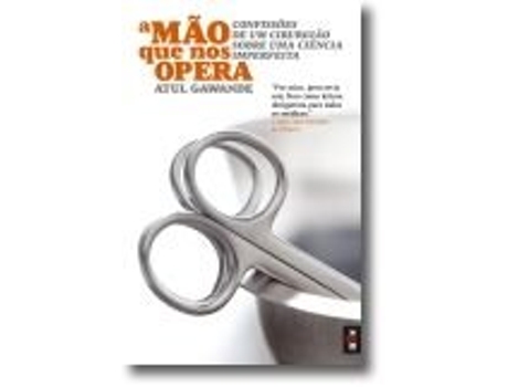 Livro A Mão que nos Opera de Atul Gawande e Ebook