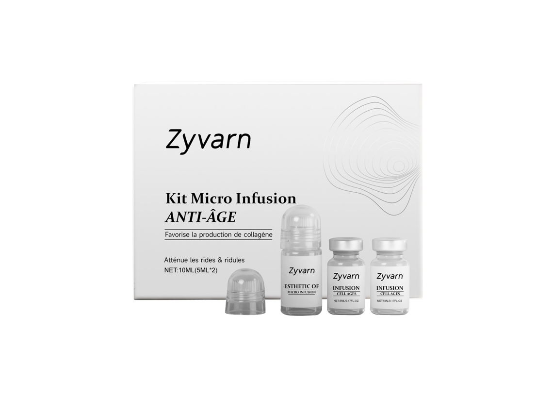 Kit Anti envelhecimento Microneedles Soro Facial