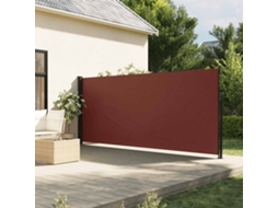 Vidaxl Toldo Lateral Retrátil 180x600 Cm Castanho