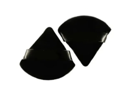 2 Peças Esponja Triangular Para Maquiagem Base Cosmética Reutilizável Compacta