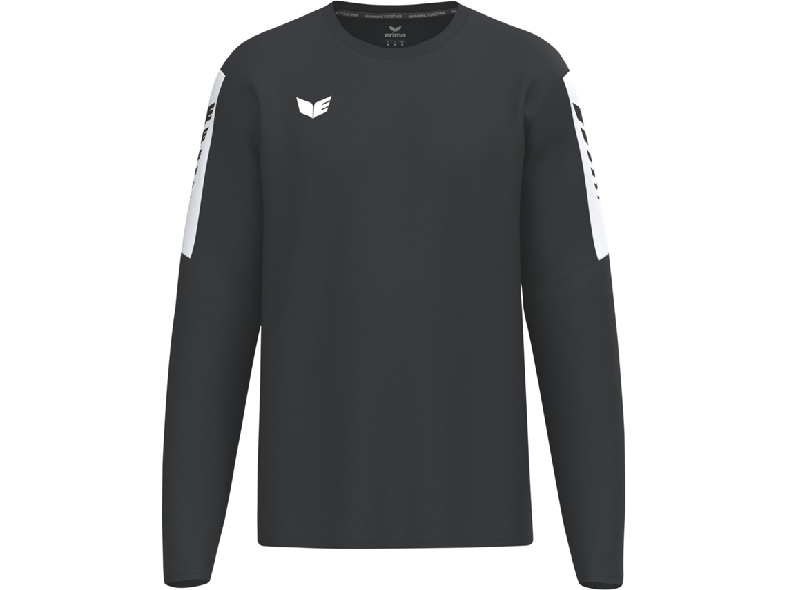 Sweatshirt Erima Intro Preto Júnior