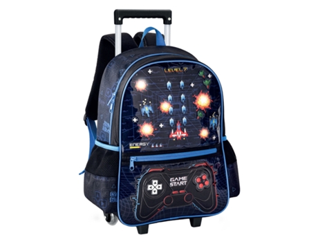 Mochila Trolley Clio Video Game 2025 40x30x13cm Vd24673k