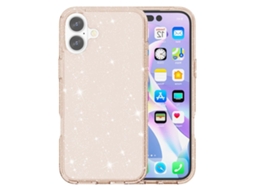 Capa De Acrílico Para Iphone 17 - Dourada