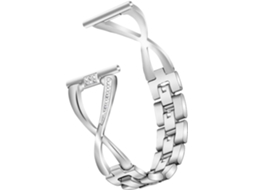 Pulseira De Smartwatch Com Strass Incrustado (1 Unidade), Elegante E