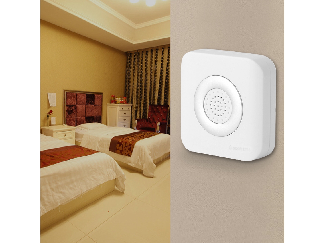 Campainha Com Fio 12v Laxiscreed Para Controle De Acesso, Ideal Para Residências, Hotéis E Escritórios