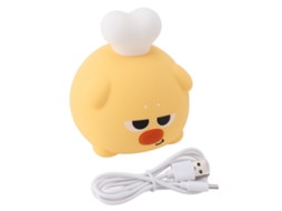 Laxiscreed Luz Noturna De Silicone Recarregável Via Usb Com Brilho Ajustável Para Ambientes Acolhedores