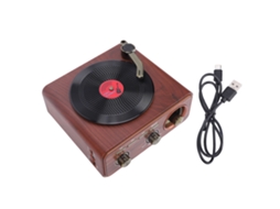 Falante Portátil Retro LAXISCREED Bluetooth Full Band