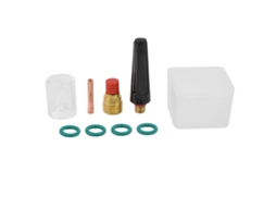 Kit De Acessórios Para Tocha Tig 8 Peças Lente De Gás Cristal Resistente Ao Calor Anel De Selagem Para Wp-9/20/25