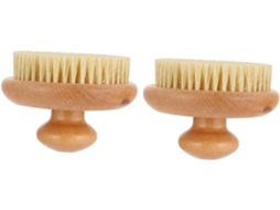 Lurelia Kit De 2 Escovas Corporais De Sisal De Cuidado Corporal, Pega Ergonómica, Uso Diário