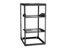 Rack De Rede Aberto De 20u Para Parede Ou Chão, 4 Postes, 585 Mm De Profundidade Vevor