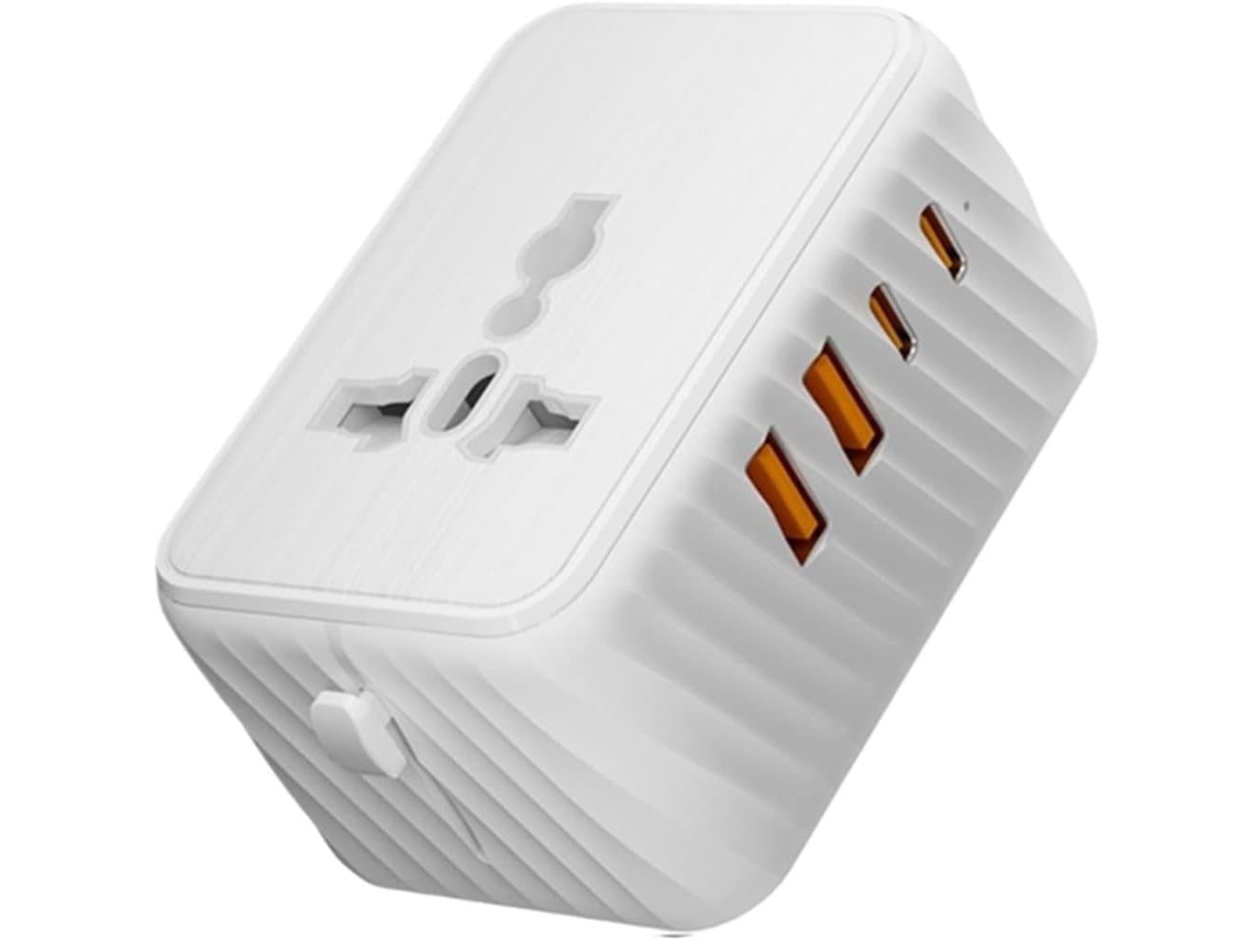 Adaptador De Viagem Universal Com Conversão De Plugues, Multifuncional Para Viagens E Tomadas Elétricas