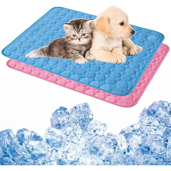 Conjunto de 2 Tapetes Refrescantes, para Cães, 40x50 Cm AQUAFORGE