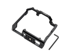 2026 cage de Cámara Andoer de Aleación de Aluminio para Canon 90d 80d 70d Con Cold Shoe para Vídeo