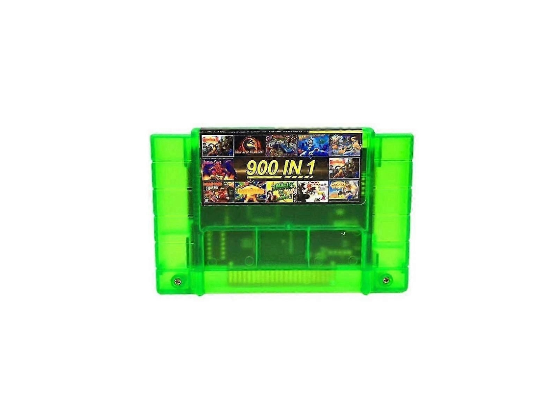 Super Diy Retro 900 em 1 Pro Game para Placa de Console Jogos 16 Bits, Verde GOKOCO