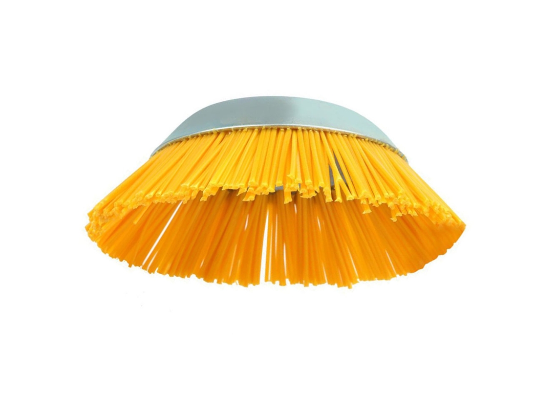 Escova de nylon de 8 camadas para capina com lâmina Buraco de 25,4 mm, resistente a impactos e de alta dureza.