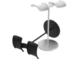 Suporte Para Fones De Ouvido Pretyzoom De 2 Peças Com Superfície Lisa Em Plástico, Prático Para Escritórios E