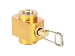 Adaptador De Válvula De Recarga De Gás Para Fogão De Camping Ao Ar Livre G1/4 Dn8