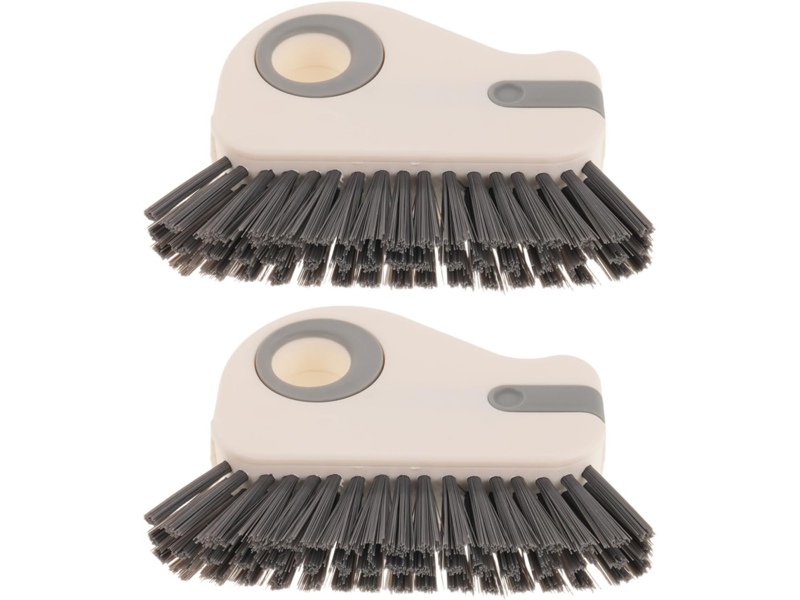 Escova Para Ranhuras De Janelas E Peitoris Supvox 2 Peças Com Design Ergonômico, Feita De Plástico Resistente E Com