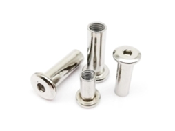 Conector De Rebite Para Móveis Em Aço Inoxidável 304 A2, Comprimento M3, M4, M5, M6, M8 E M10 10 Unidades, M5, 15mm De