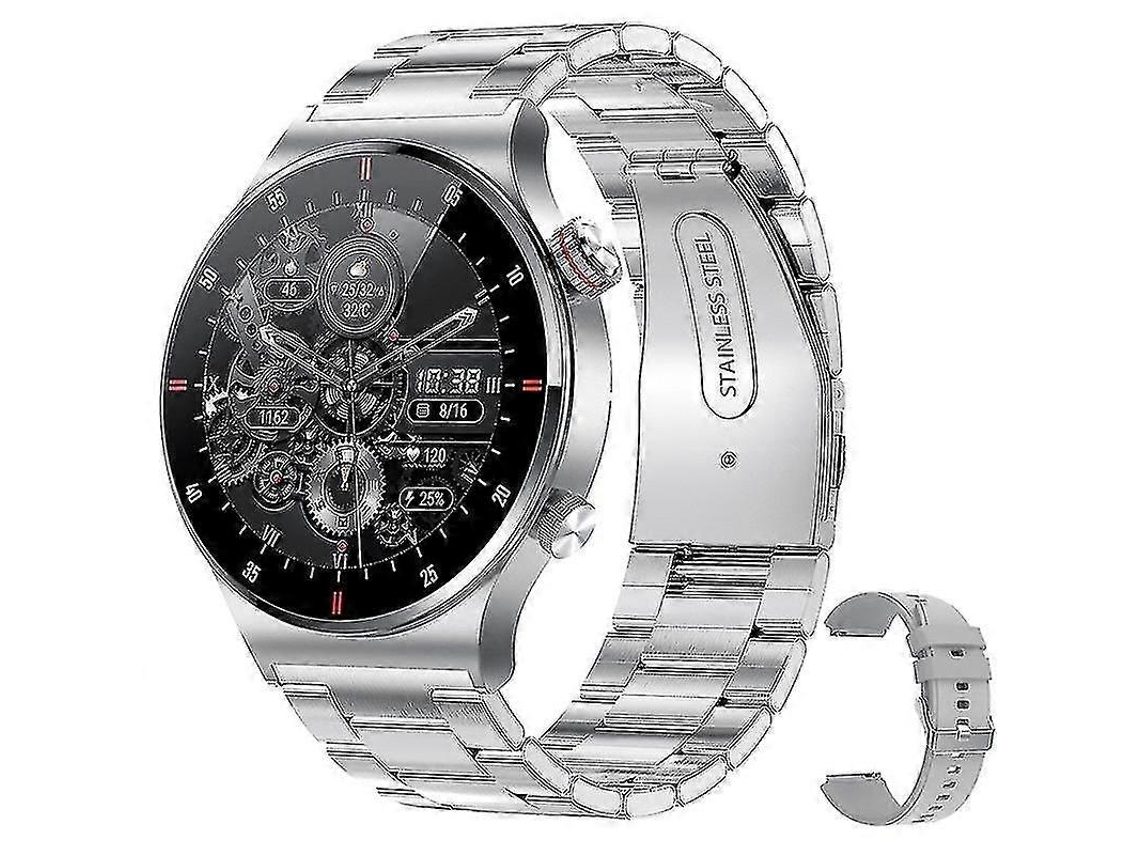 Smartwatch Masculino com Bluetooth, Chamadas, ECG e PPG, Monitoramento de Saúde, Smartwatch Espanha Ly Ebike