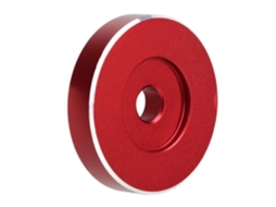 Adaptador de Gravação HURRISE Adaptador Rpm Adaptador de Toca-Discos Fácil de Instalar Características Posição de Música Vermelho