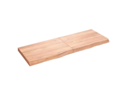 Wall Shelf, Wall Shelves Vidaxl Marrom Madeira (140 X 50 X 6 Cm)