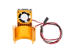 Motor Rc 1/10 Cooler Duplo com Dissipador Ouro
