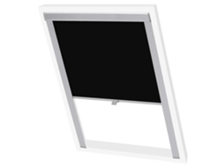 Blackout Roller Blind, Blackout Roller Blinds Vidaxl Preto Tecido (n/a)