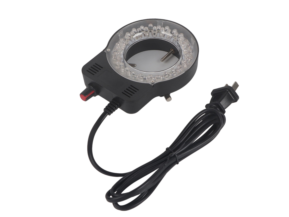 Luz de anel ajustável para microscópio EOOCOO
