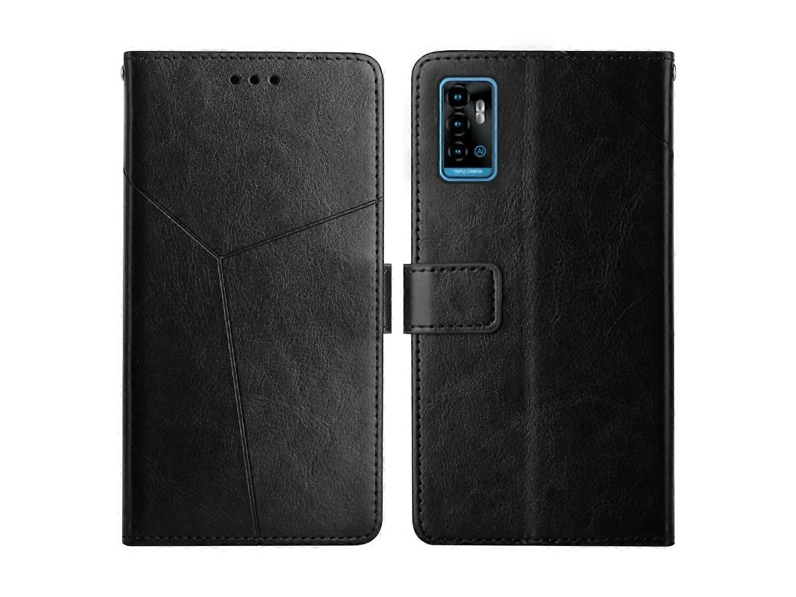 Capa De Couro Flip Horizontal Com Costura Y Para Zte Blade A51