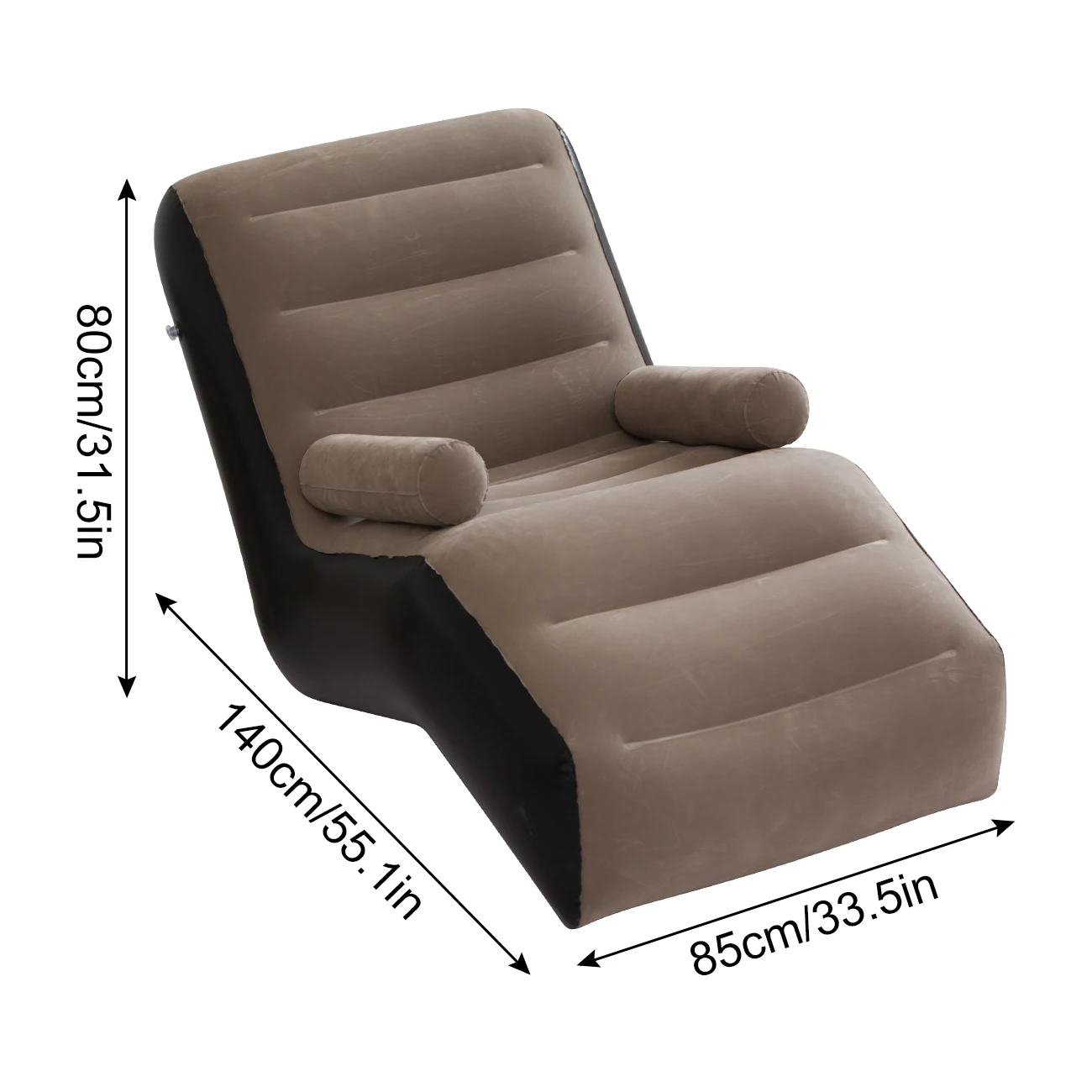 Cadeira De Descanso Inflável Para Uso Externo/cadeira Flutuante Para Piscina, Ideal Para Praias, Camping E Jardins.