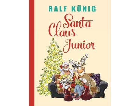 Livro Santa Claus Junior de Ralf Koning (Espanhol)